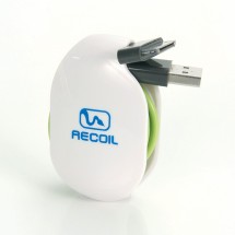 Retractable Cord Organizer: Recoil Medium Winder